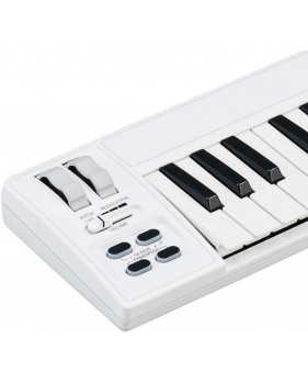 MIDIPLUS AKM320 32 Keys Mini Size MIDI Keyboard Controller - White