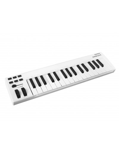 Midiplus Akm L Keys Mini Size Midi Keyboard Controller White