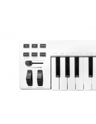 MIDIPLUS AKM320L 32 Keys Mini Size MIDI Keyboard Controller - White