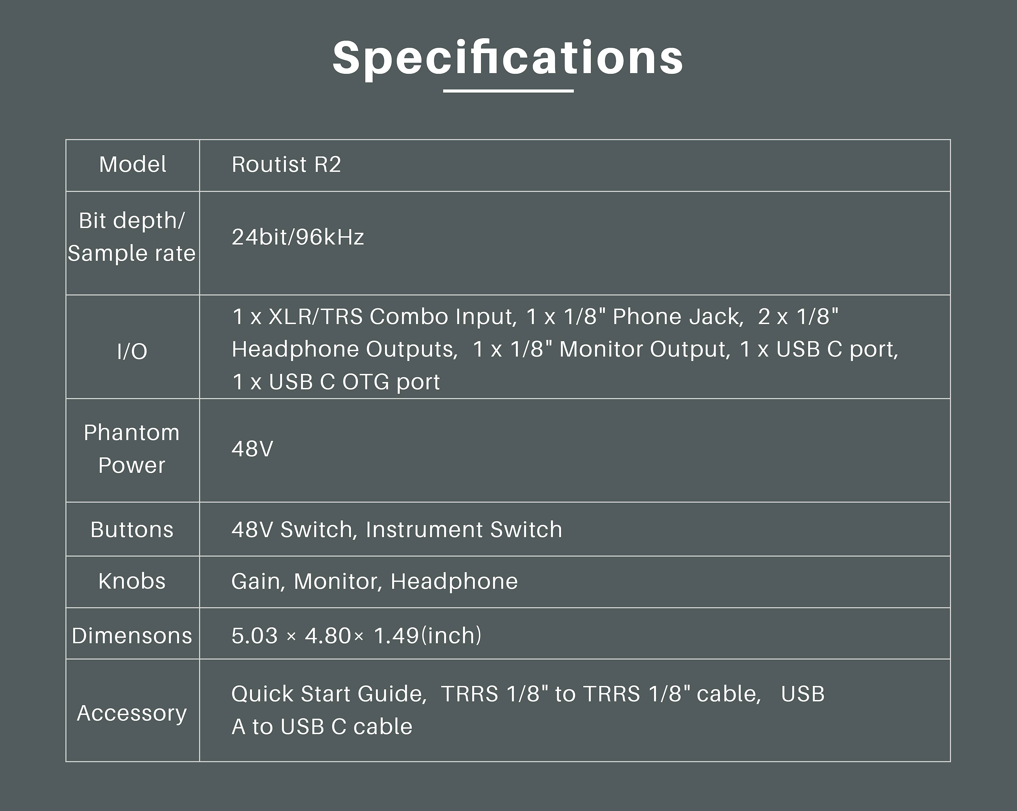 Specifications - Routist R2 - Image 7.jp
